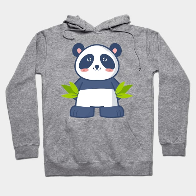 Little Panda Cute Hoodie by Fadly27